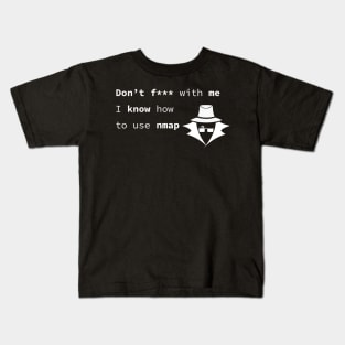 Mr. Eye: A Very Friendly Warning Kids T-Shirt